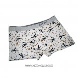 Boxer Calvin Klein Hombre CK One Prints Colors Blanco