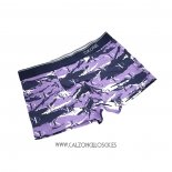 Boxer Calvin Klein Hombre CK One Prints Colors Violeta