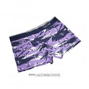 Boxer Calvin Klein Hombre CK One Prints Colors Violeta