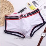 Nuevo Boxer Fila Hombre Blanco Rojo