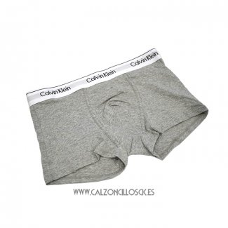 Nuevo Boxer Calvin Klein Hombre 365 Blanco Gris2