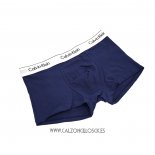 Nuevo Boxer Calvin Klein Hombre 365 Blanco Azul Profundo