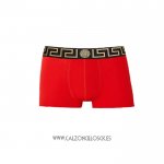 Nuevo Boxer Versace Hombre Negro Rojo